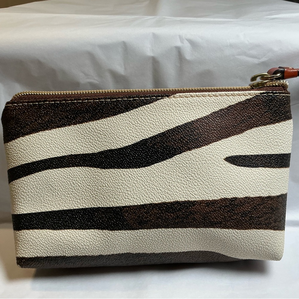 Dooney & Bourke Zebra Cosmetic Bag - Picture 3 of 5